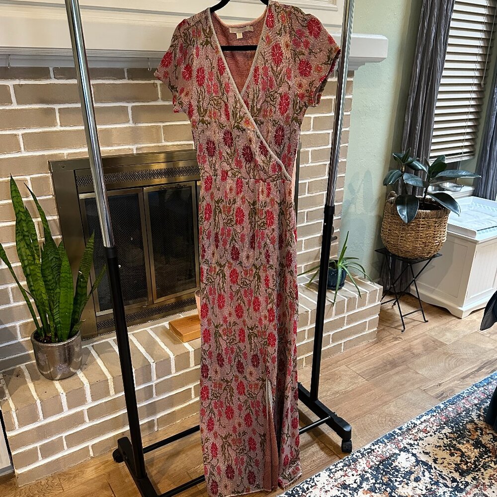 Anthropologie Posy Maxi Sweater Dress Size Medium-Read Description - Picture 2 of 8